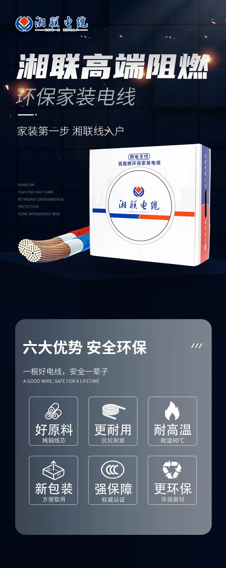 高端新品，雙層防護 品質(zhì)升級，安全加倍 #安全用電你我湘聯(lián)